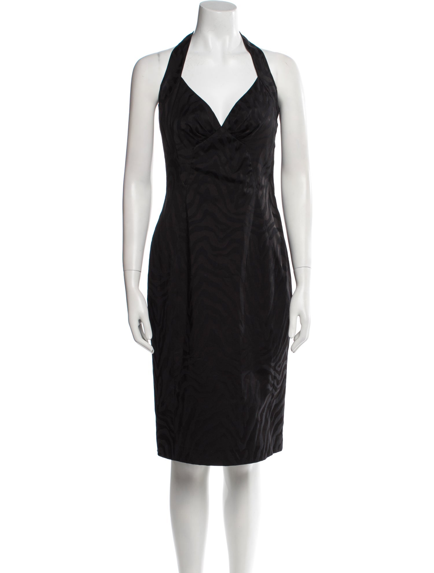 Michael Kors Halterneck Knee-Length Dress